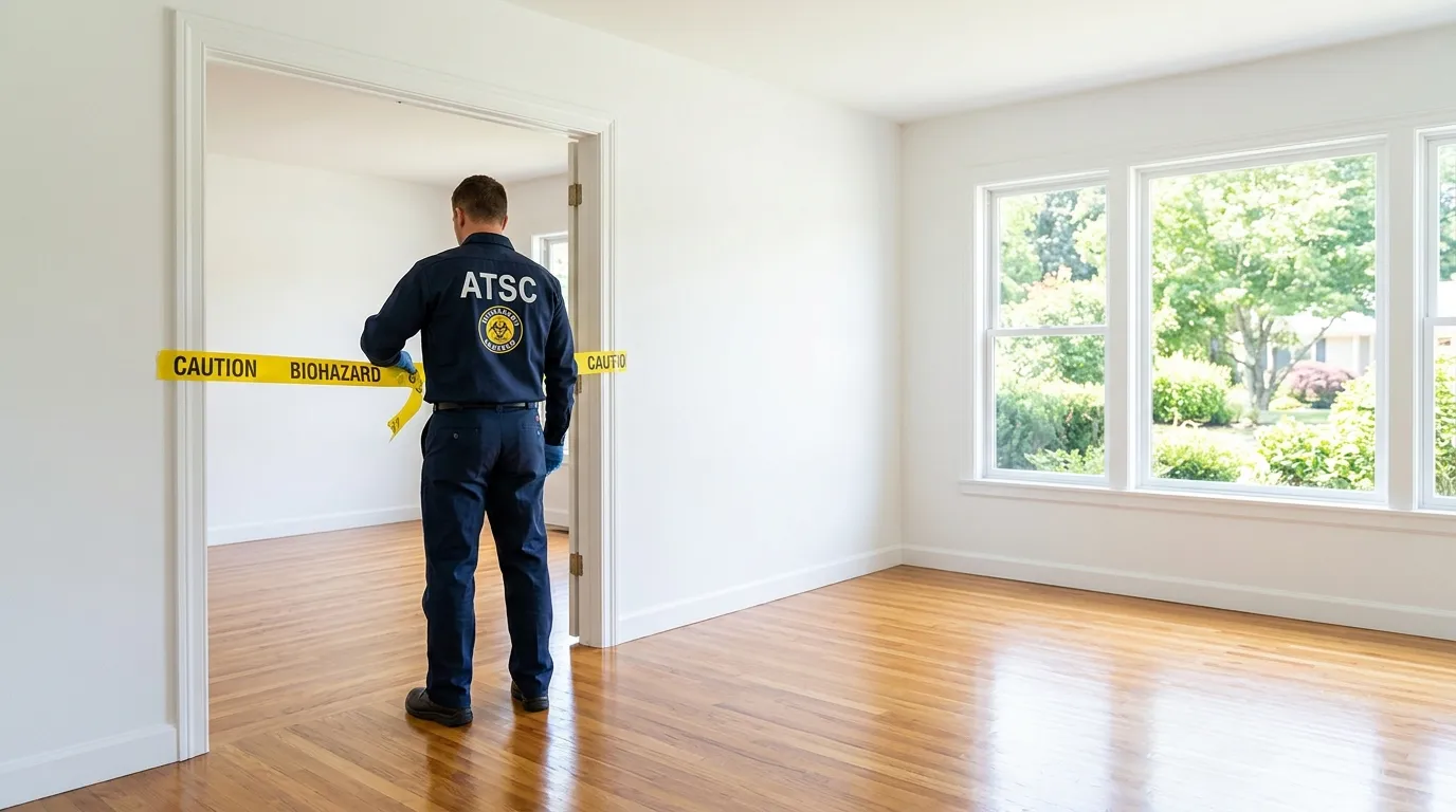 Certified biohazard cleanup crew performing Crime Scene Cleanup in North Lauderdale