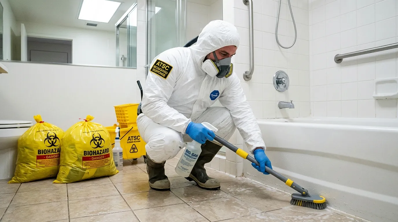 Decontamination equipment deployed for Blood Cleanup in North Lauderdale